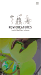 Mobile Screenshot of newcreatures.com